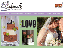 Tablet Screenshot of cakewalkdesigns.com